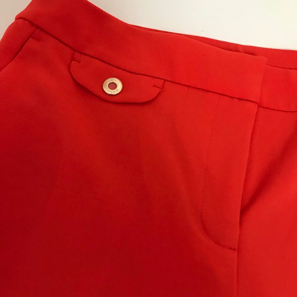 Anne Klein Poppy Red Pants - Picture 7 of 8